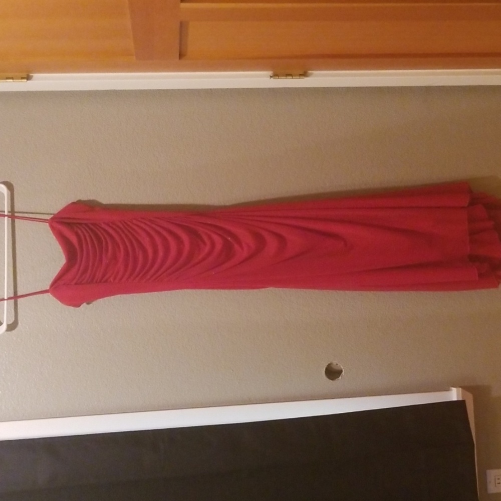 Red prom dress, supper cute and comfortable!